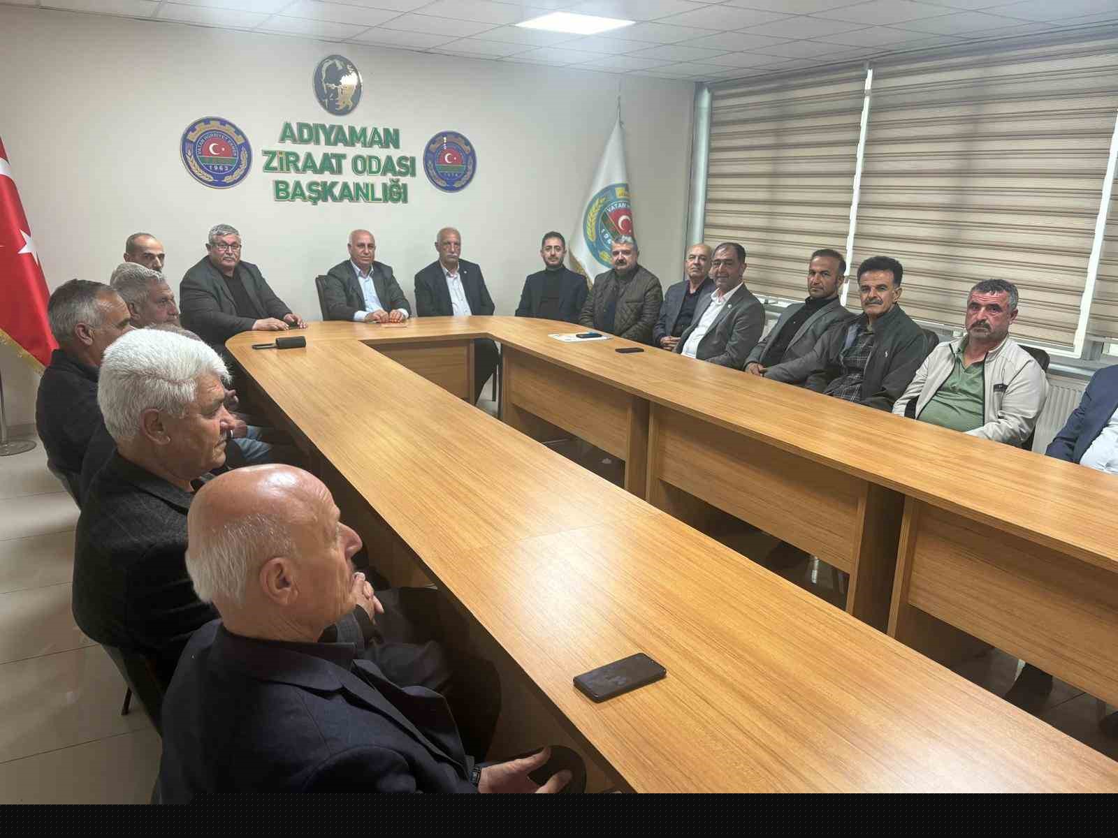 Adıyaman’da "Terörsüz Türkiye’de tarım" toplantısı
