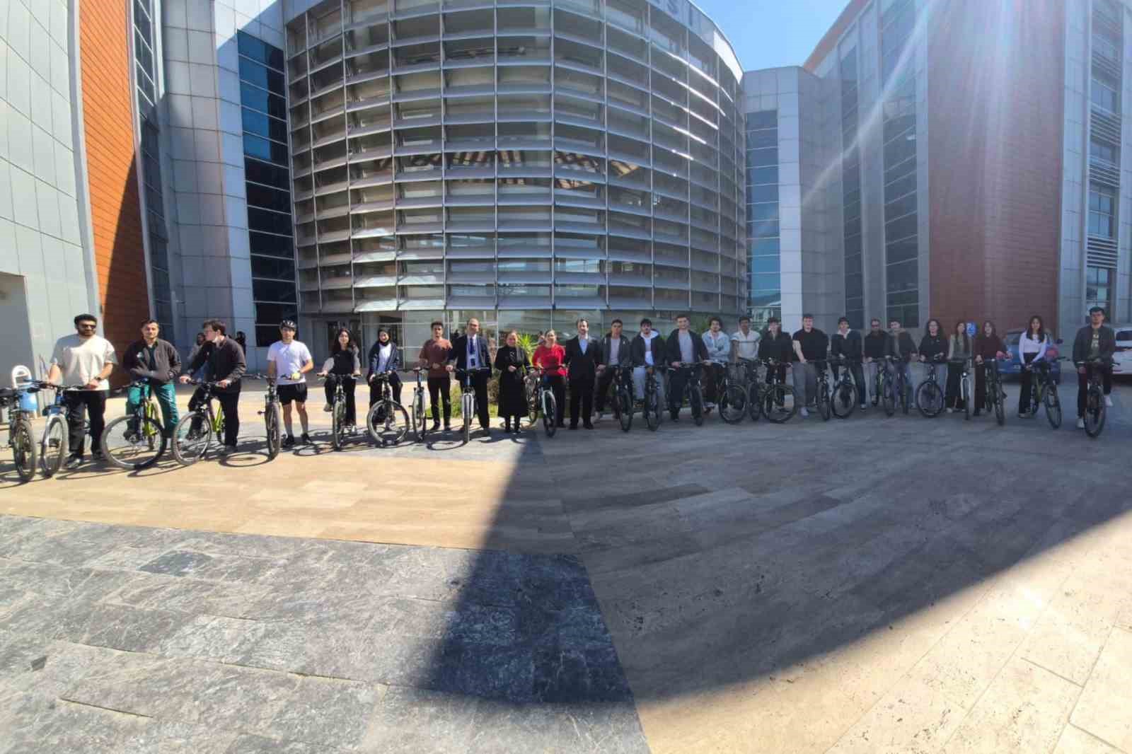 ADÜ’de bisiklet turu düzenlendi
