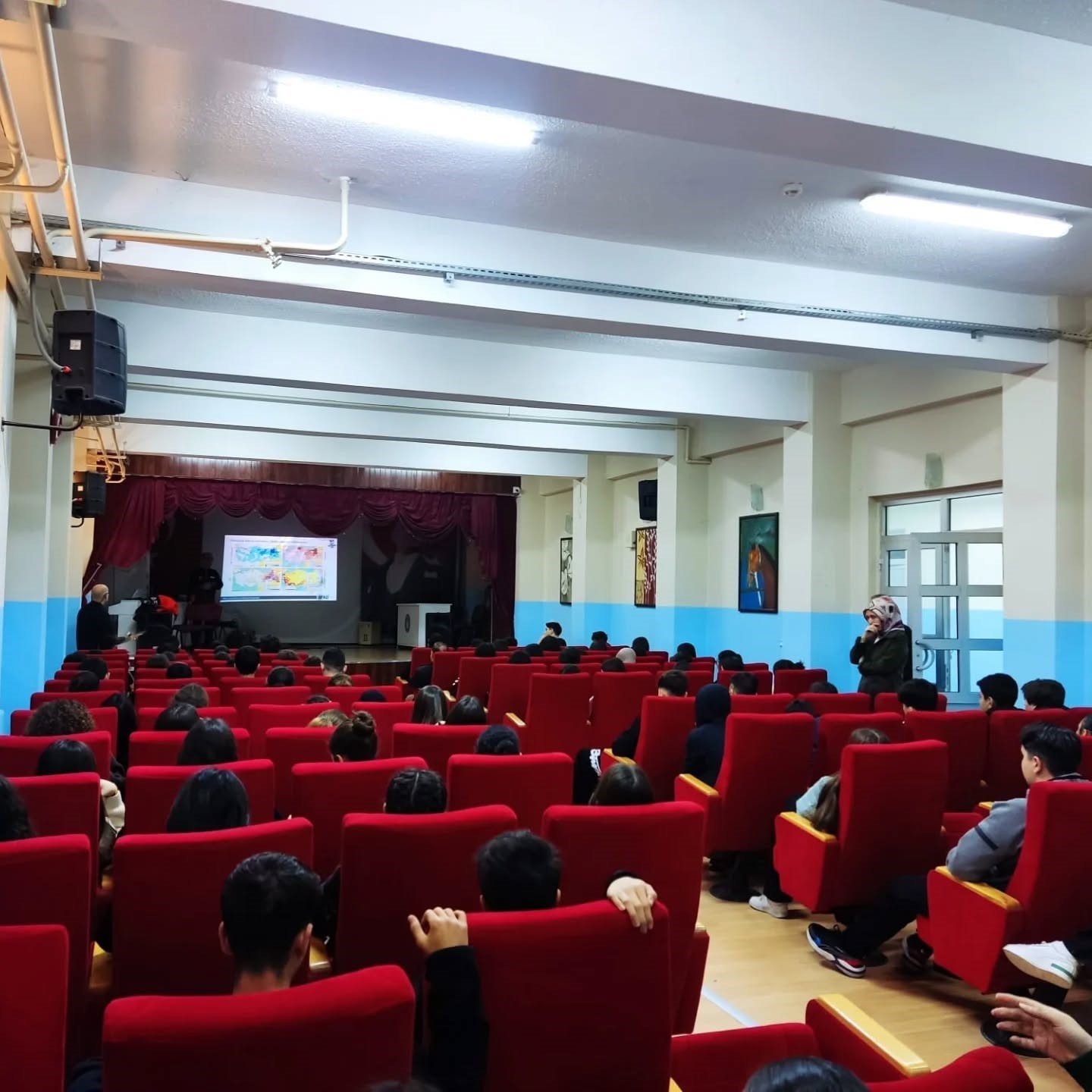 AFAD ekipleri Nazilli’de öğrencileri afetlere karşı bilinçlendirdi
