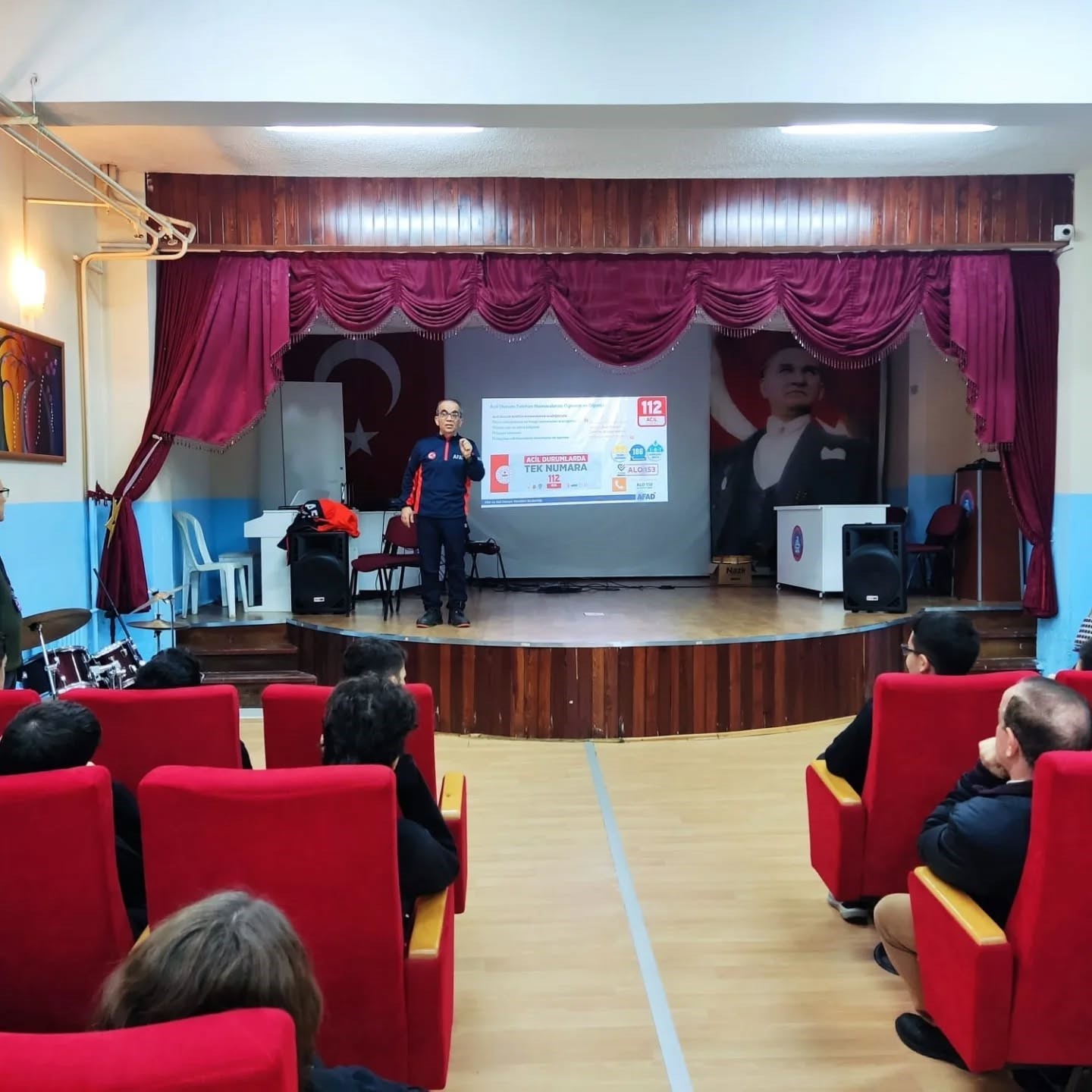 AFAD ekipleri Nazilli’de öğrencileri afetlere karşı bilinçlendirdi
