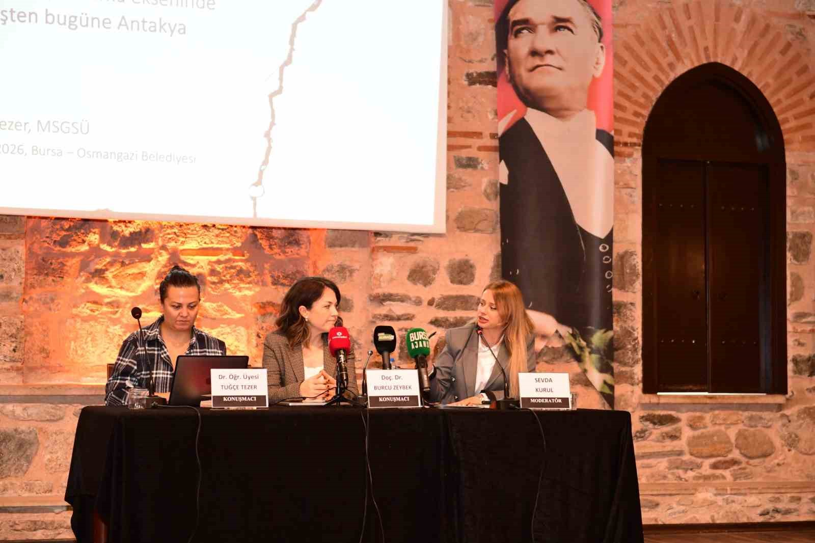 Afetlere karşı dirençli kentler Osmangazi’de konuşuldu
