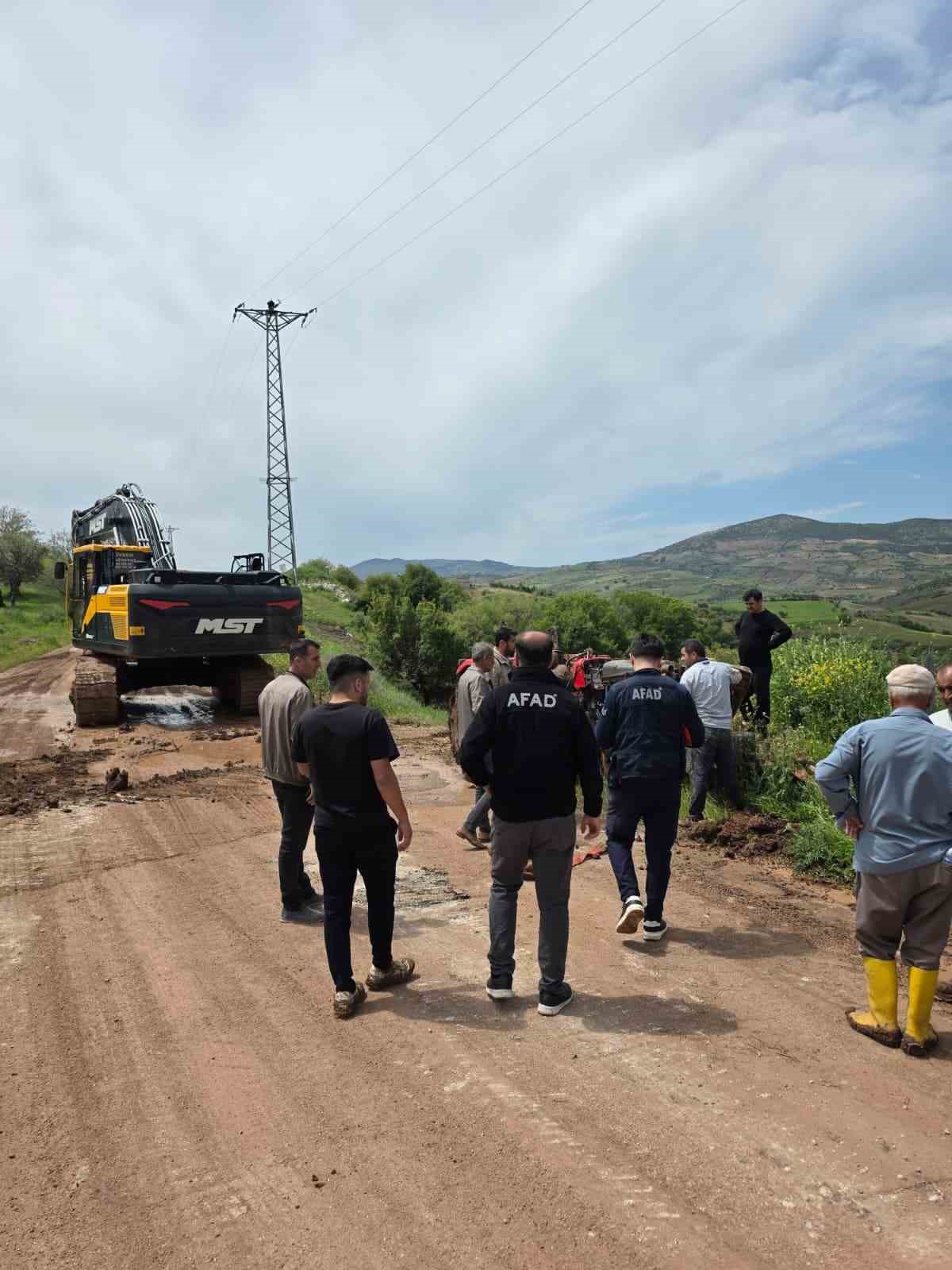 Afrin Çayı’nda mahsur kalan şahıs kurtarıldı

