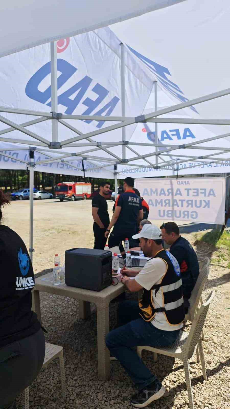 Afşar Barajı patlama senaryosu gerçeğini aratmadı
