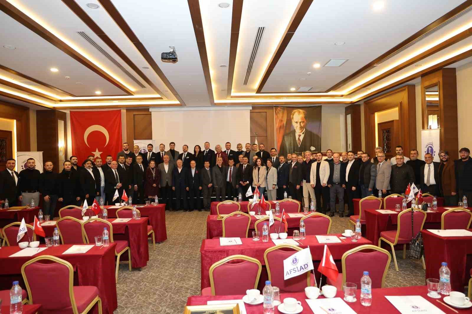 AFSİAD gelecek vizyonunu arttırmak amacıyla komisyon yapılanmasını hayata geçirdi
AFSİAD gelecek vizyonunu arttırmak amacıyla komisyon yapılanmasını hayata geçirdi