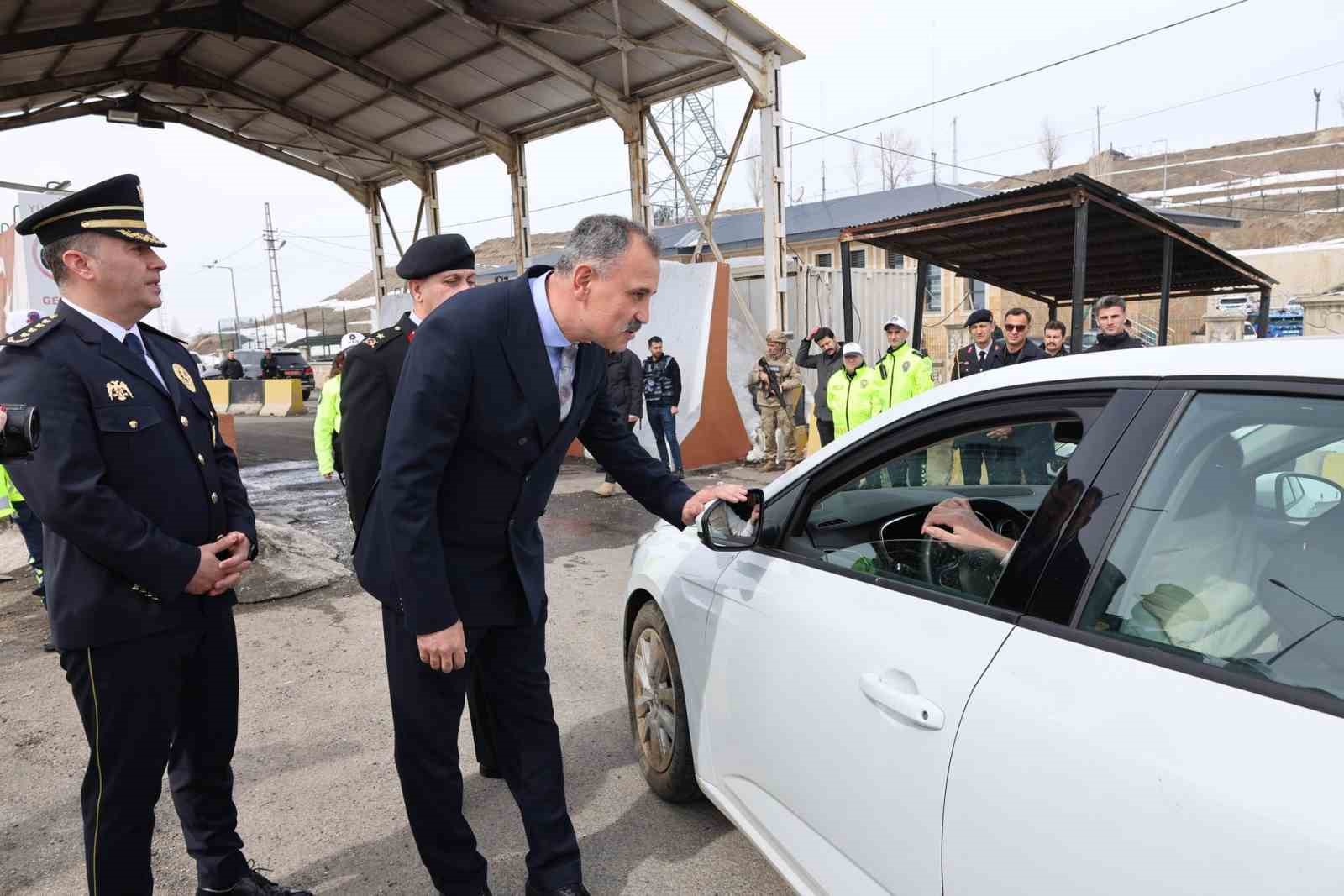 Ağrı’da bayram tedbirleri artırıldı
