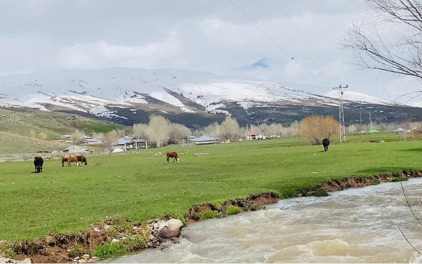 Ağrı’da iki mevsim bir arada
