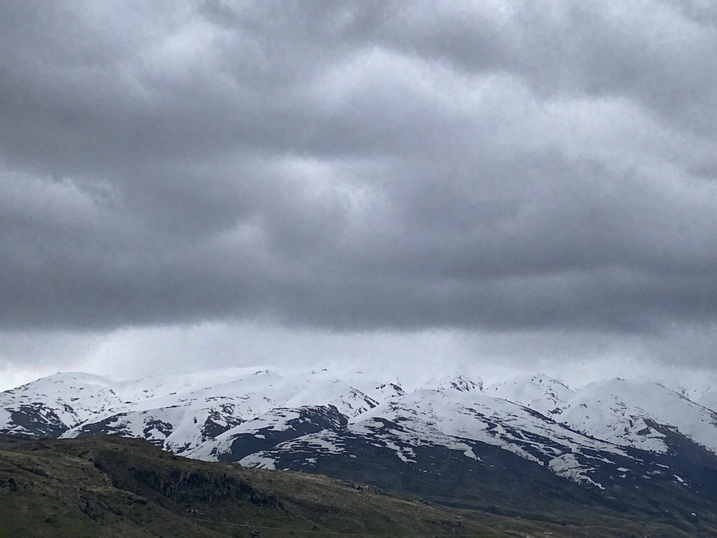 Ağrı’da iki mevsim bir arada
