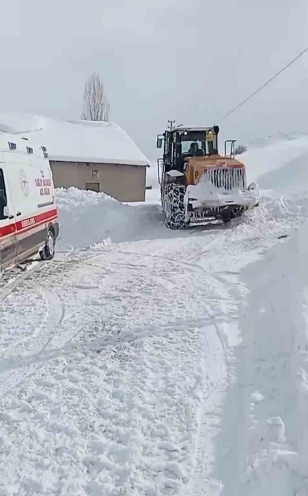 Ağrı’da köylerde rahatsızlanan hastalar için ekipler seferber oldu
