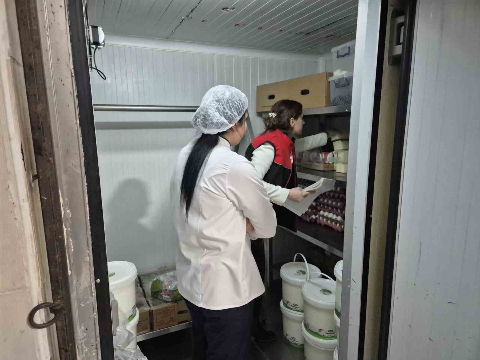 Ağrı’da öğrenci yurtlarına gıda güvenliği denetimi
