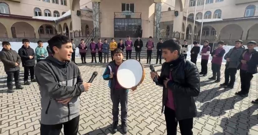 Ağrı’da okullarda Ramazan ilahileri yankılanıyor
