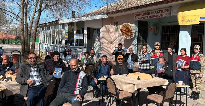 Aile içi şiddetle mücadele kapsamında bilgilendirme
