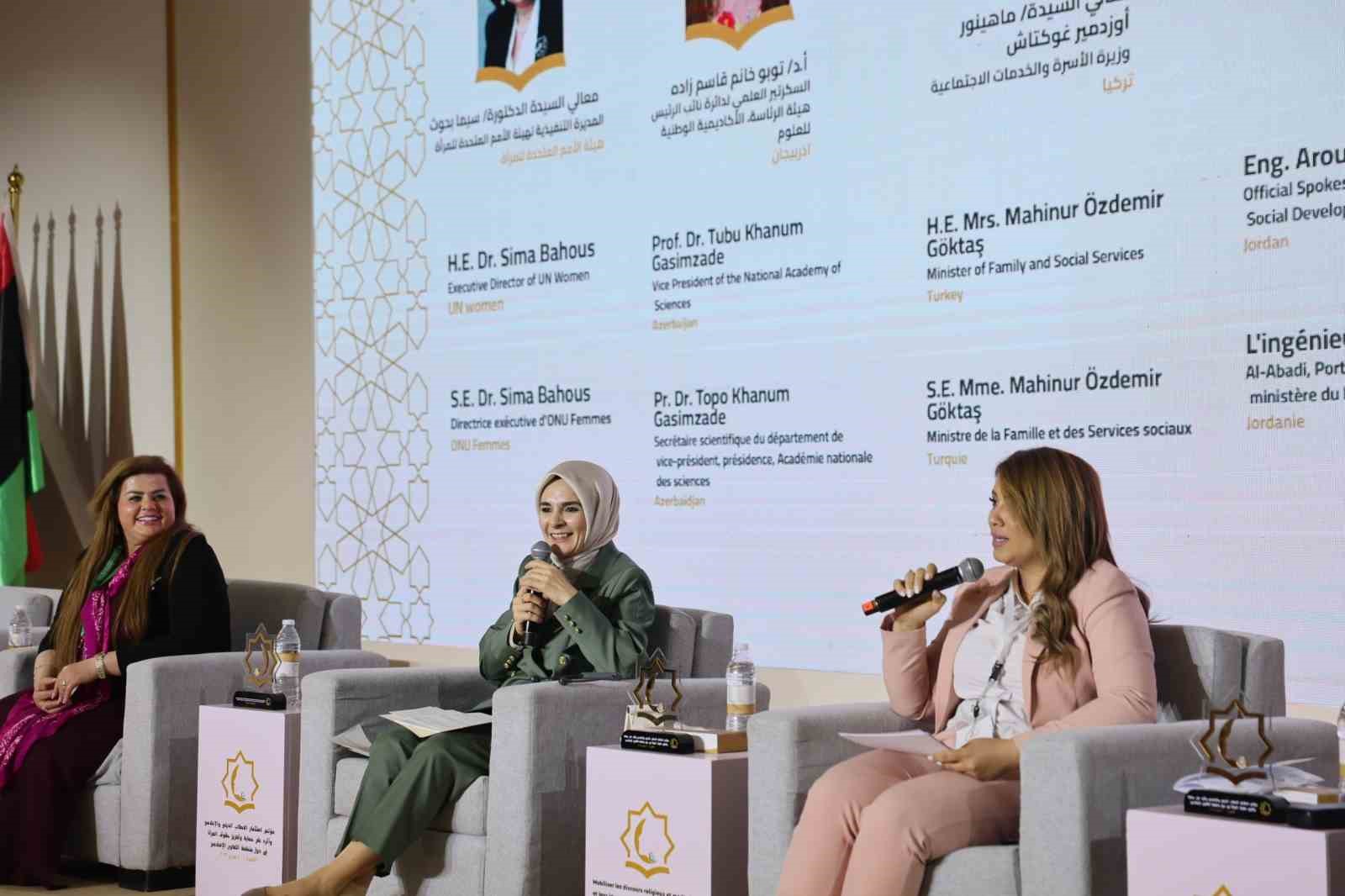 Aile ve Sosyal Hizmetler Bakanı Göktaş: "Türkiye olarak kadınların güçlenmesini kalkınma politikamızın ayrılmaz bir başlığı olarak ele alıyoruz"
