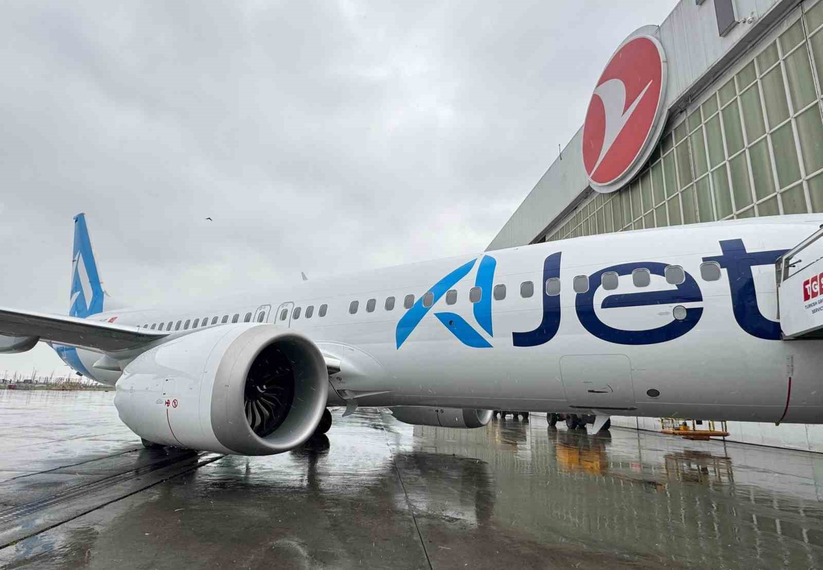 AJet filosuna 3 yeni nesil uçak daha katıldı
AJet filosuna 3 yeni nesil uçak daha katıldı