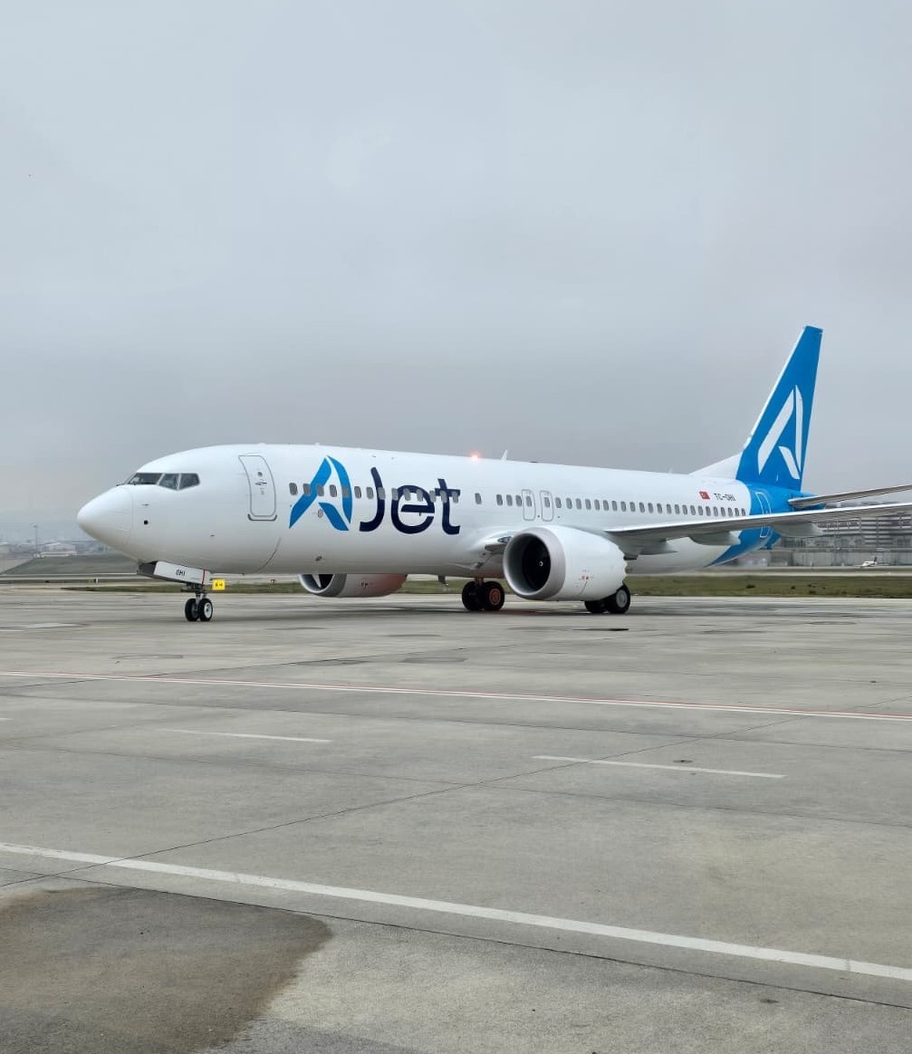 AJet filosuna 3 yeni nesil uçak daha katıldı
AJet filosuna 3 yeni nesil uçak daha katıldı