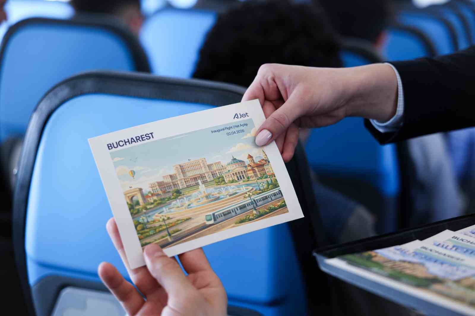 AJet, ilk Ankara-Bükreş seferini gerçekleştirdi
