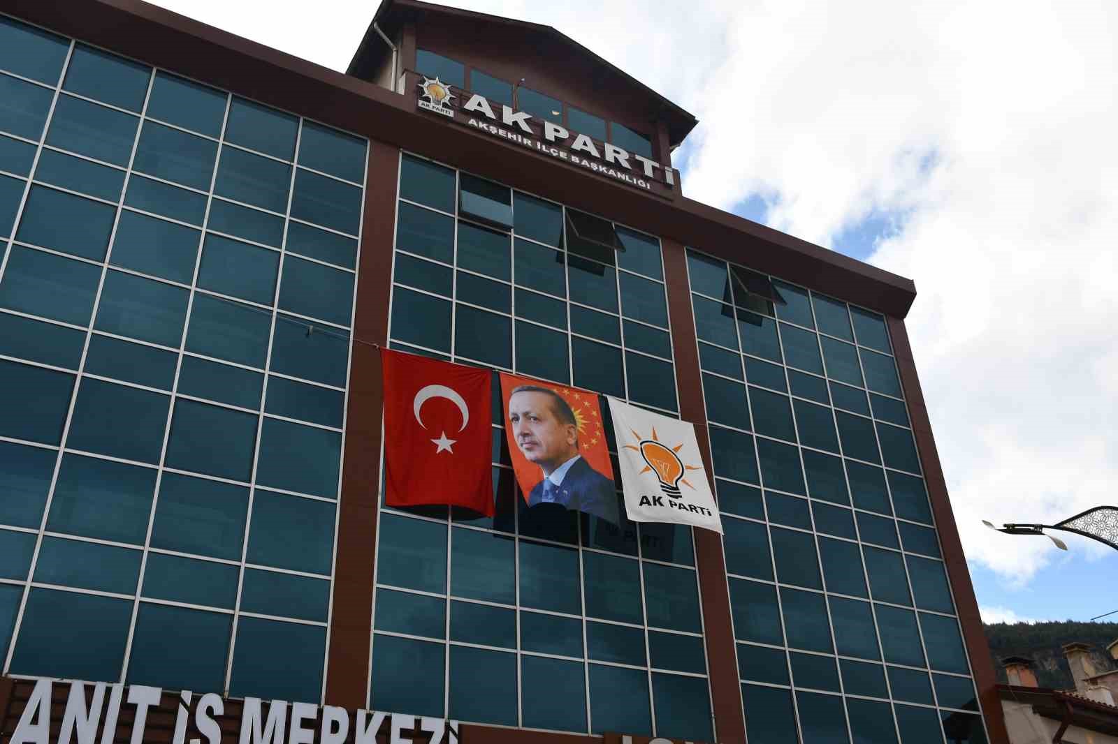AK Parti Akşehir İlçe Başkanlığı yeni binasında
