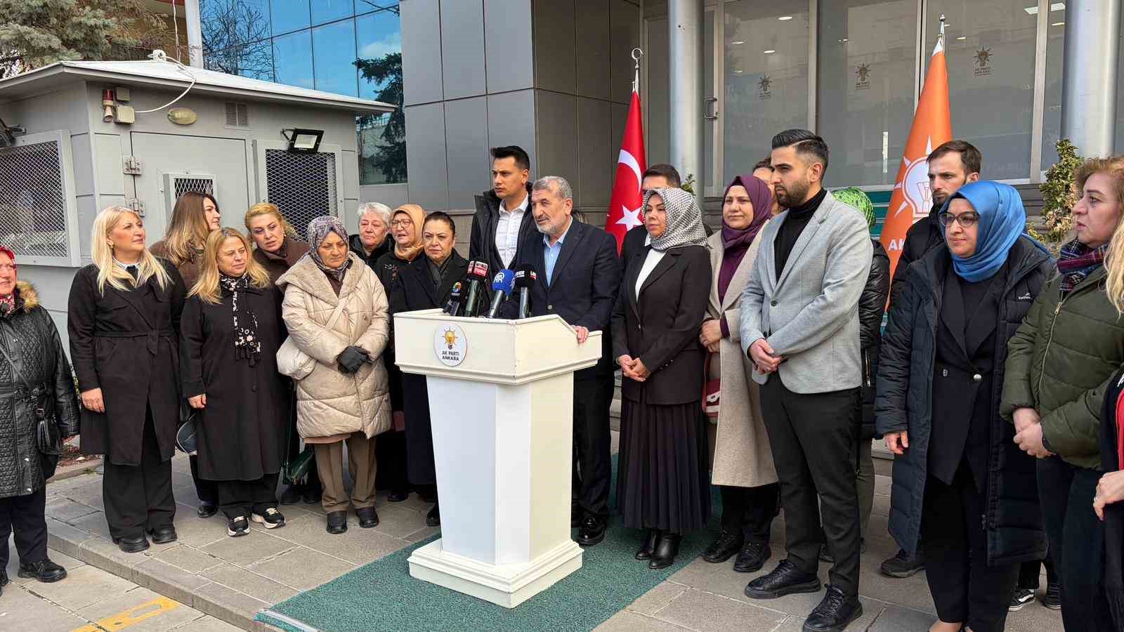 AK Parti Ankara İl Başkanlığı’ndan 28 Şubat’ın yıl dönümünde açıklama
AK Parti Ankara İl Başkanlığı’ndan 28 Şubat’ın yıl dönümünde açıklama