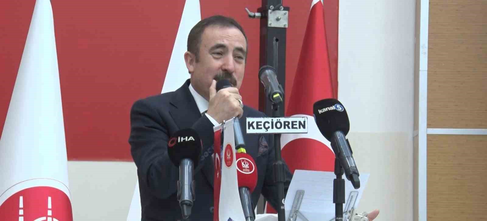 AK Parti Ankara Milletvekili Baykoç: "Cumhur İttifakı Alparslan Türkeş’tir, Necmettin Erbakan’dır"
AK Parti Ankara Milletvekili Baykoç: "Cumhur İttifakı Alparslan Türkeş’tir, Necmettin Erbakan’dır"