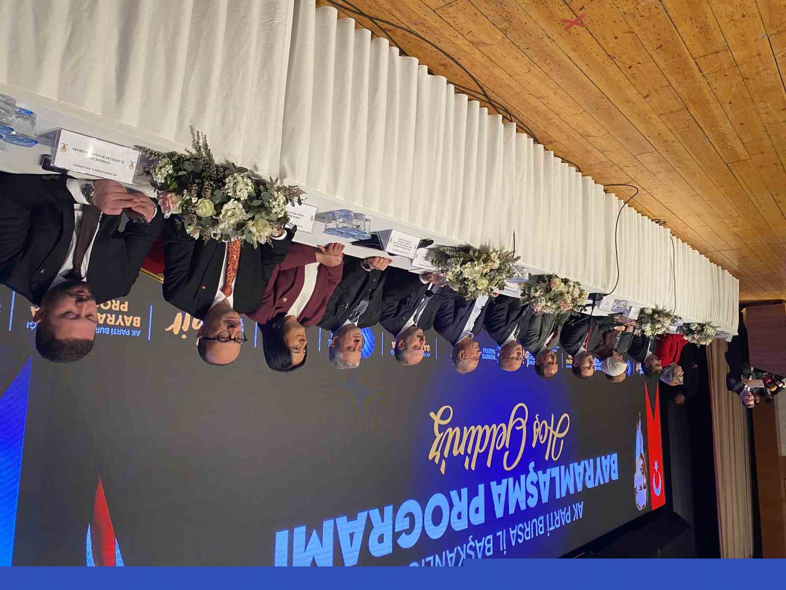 AK Parti Bursa’da bayramlaşma programı: Birlik, hizmet ve teşkilat vurgusu
