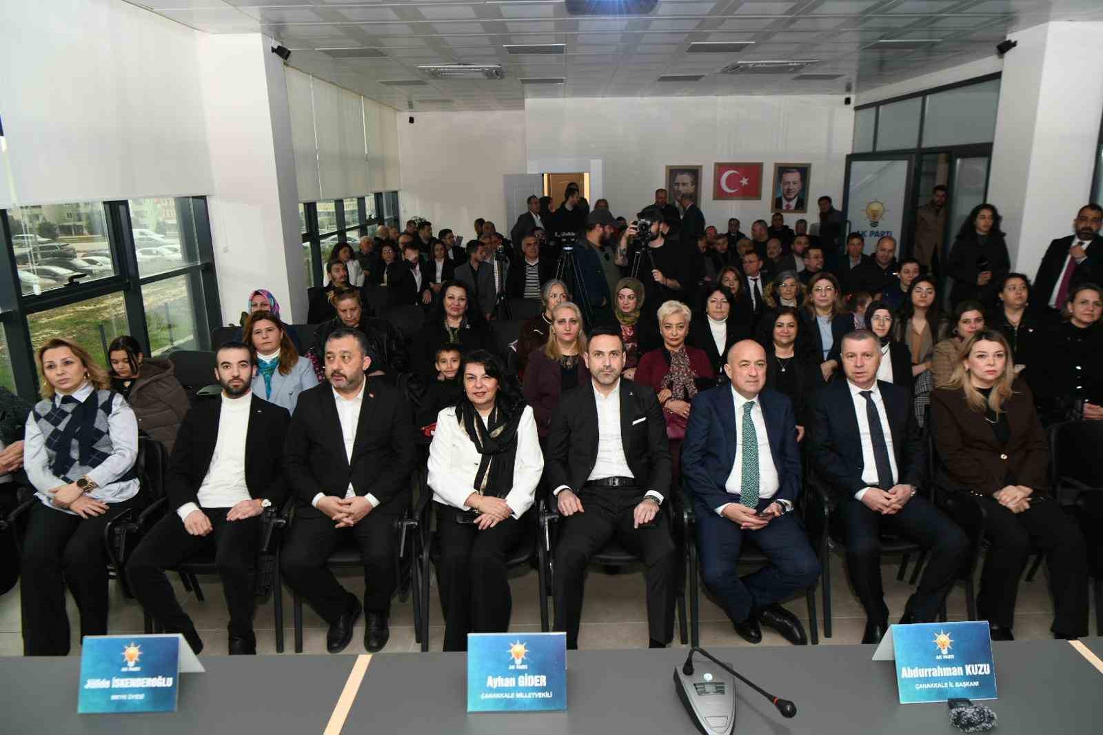 AK Parti Çanakkale Milletvekili Gider: "İran’ın toprak bütünlüğüne saygılıyız"
