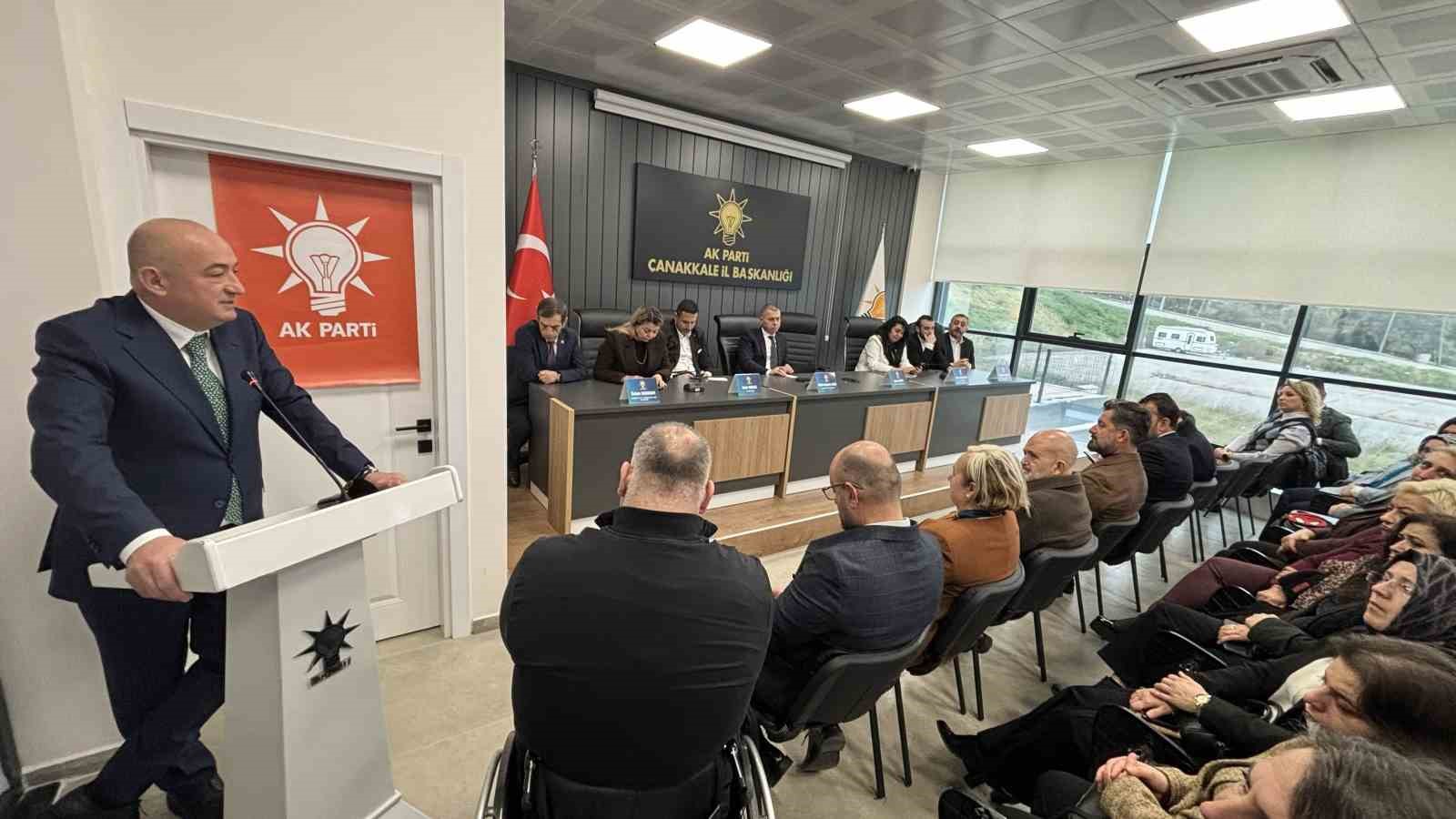 AK Parti Çanakkale Milletvekili Gider: "İran’ın toprak bütünlüğüne saygılıyız"
