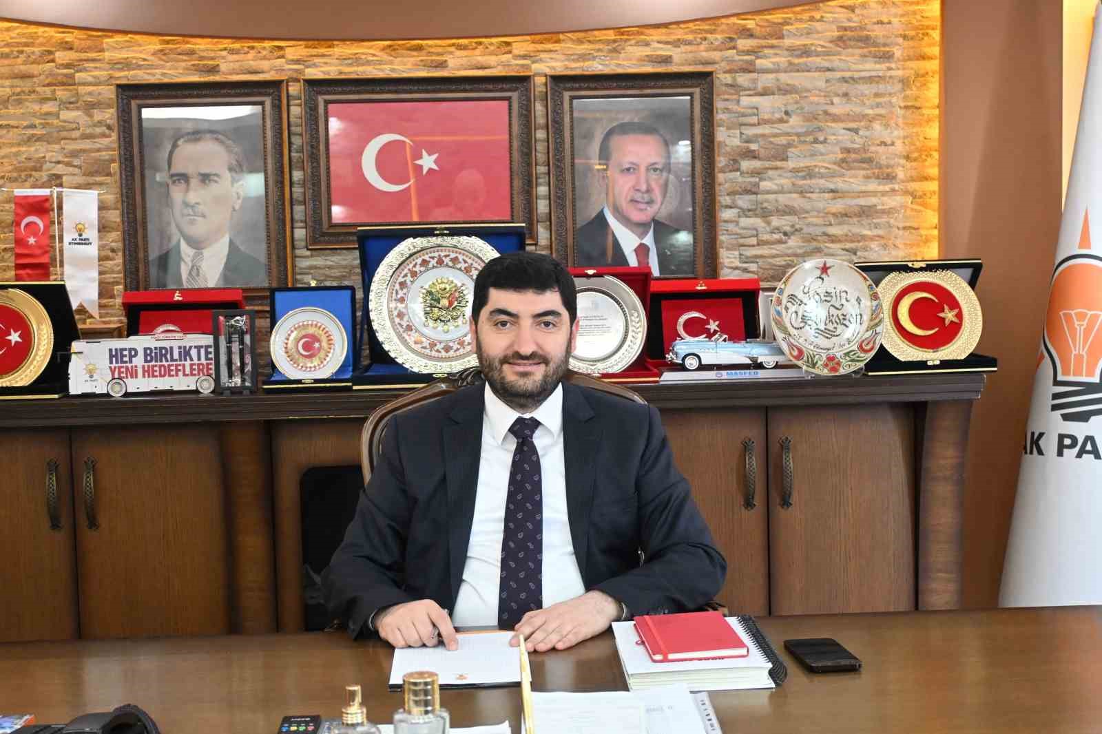 AK Parti Etimesgut İlçe Başkanı Şankazan: "Etimesgut Belediyesi’ne yönelik yürütülen soruşturmayı yakından takip ediyoruz"
AK Parti Etimesgut İlçe Başkanı Şankazan: "Etimesgut Belediyesi’ne yönelik yürütülen soruşturmayı yakından takip ediyoruz"