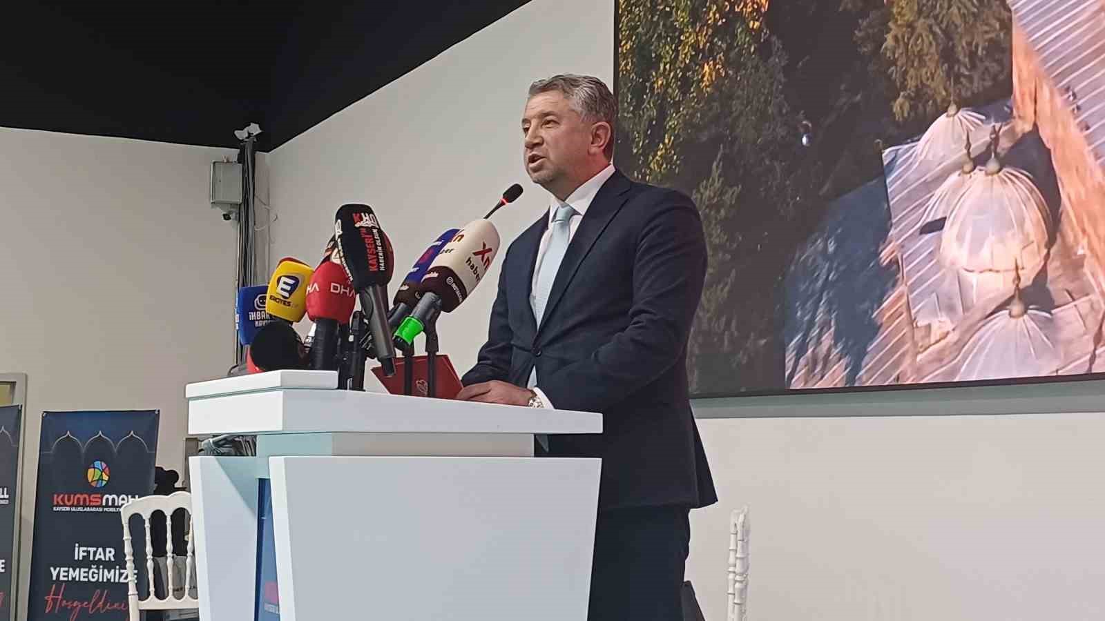 AK Parti Genel Başkan Vekili Elitaş: "Kayseri her şeyin öncüsü oldu"
