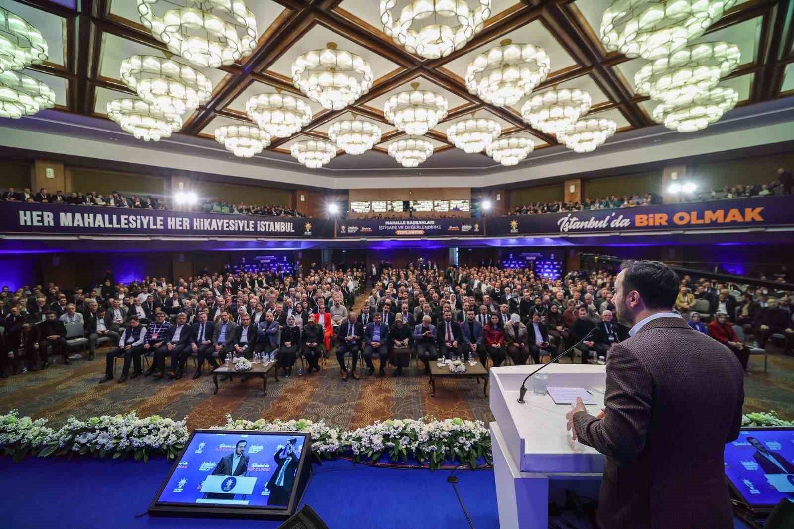 AK Parti İstanbul İl Başkanı Özdemir: "İstanbul tüm Türkiye’yi şahlandıracak bir sorumluluğa sahip"
