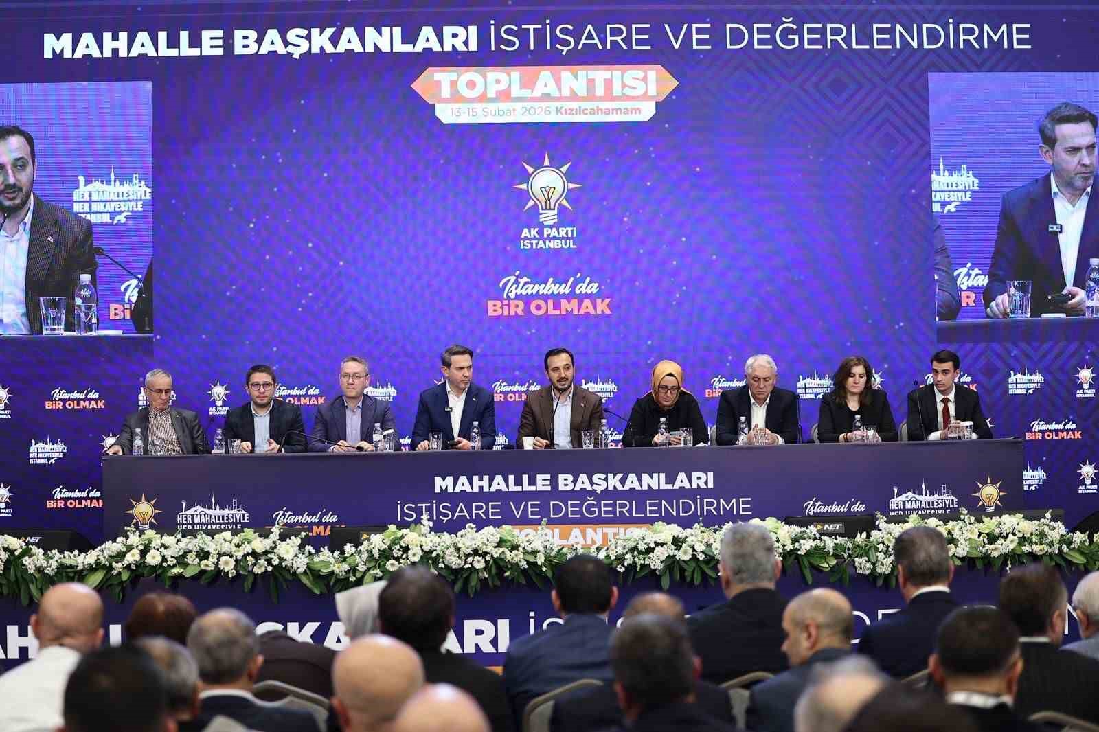 AK Parti İstanbul İl Başkanı Özdemir: "İstanbul tüm Türkiye’yi şahlandıracak bir sorumluluğa sahip"
