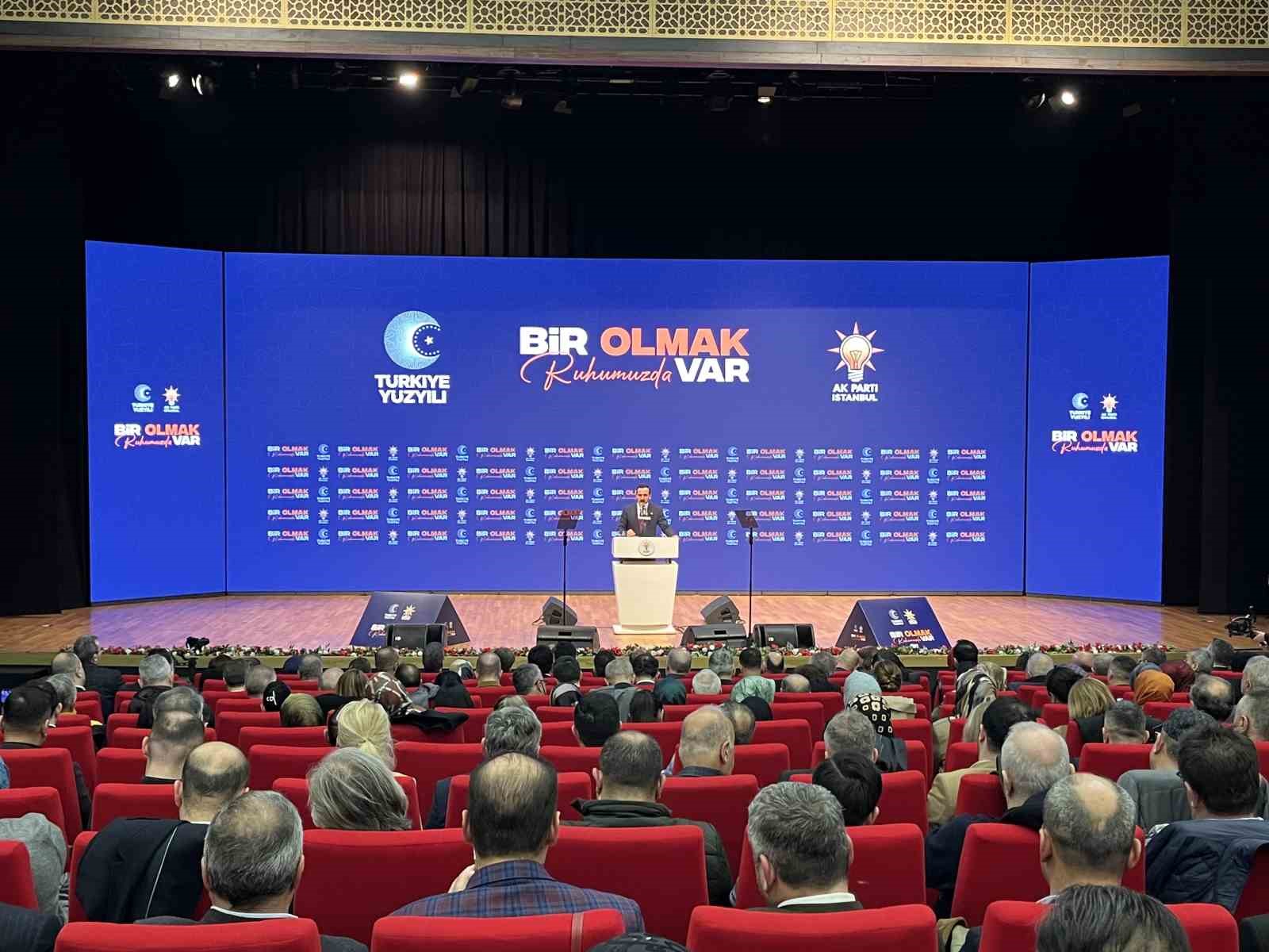 AK Parti İstanbul İl Başkanı Özdemir: "Türkiye diplomaside, savunma sanayiinde, milli ve yerli teknolojide adeta destanlar yazıyor"
