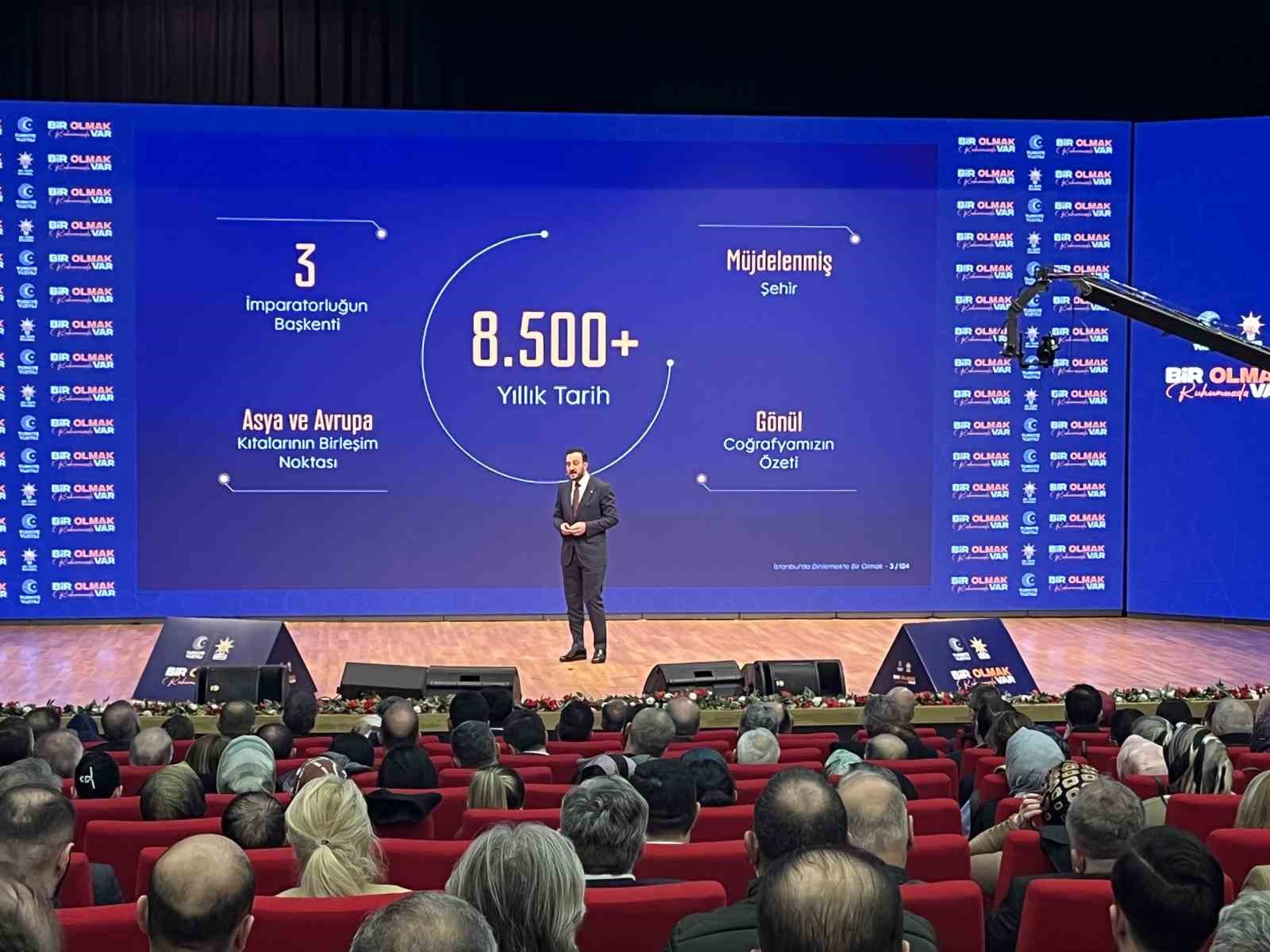 AK Parti İstanbul İl Başkanı Özdemir: "Türkiye diplomaside, savunma sanayiinde, milli ve yerli teknolojide adeta destanlar yazıyor"
