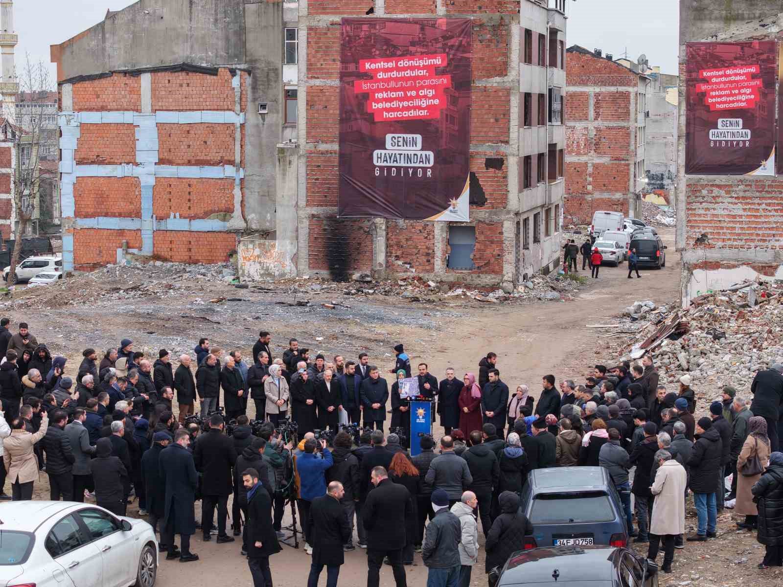 AK Parti İstanbul İl Başkanı Özdemir’den İBB yönetimine: "Bayrampaşa’da 6 yıldır tamamlanmayan kentsel dönüşüm" tepkisi
