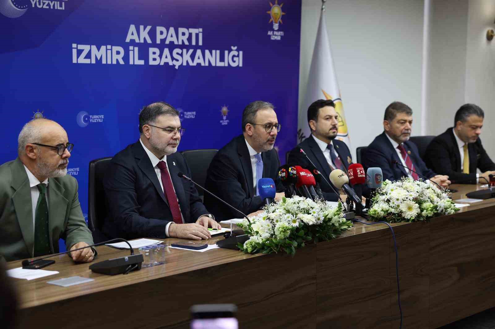 AK Parti İzmir’den 2025 yılı değerlendirmesi
