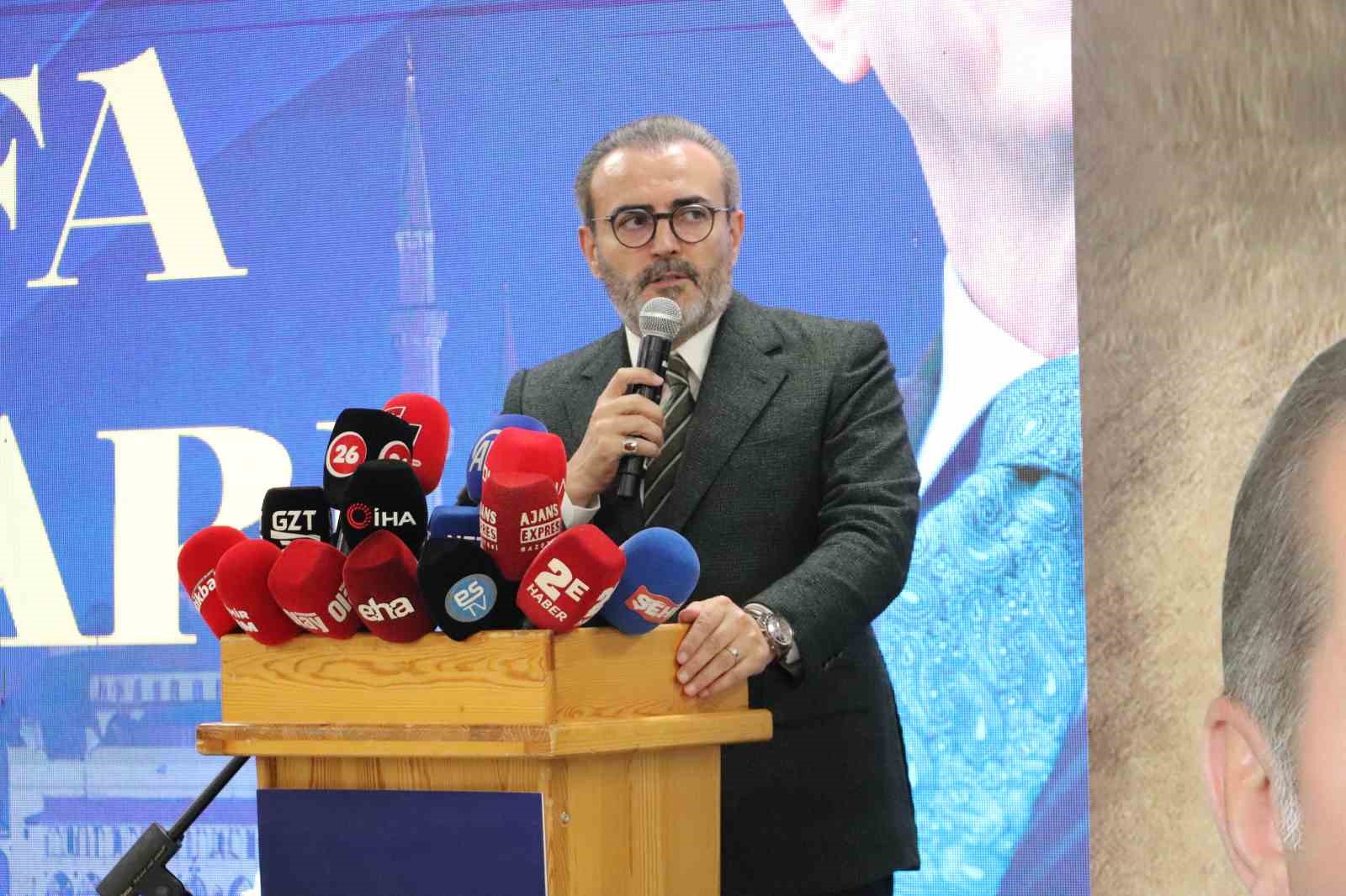 AK Parti MKYK Üyesi Ünal: "Erdoğan’a her zamankinden daha çok ihtiyaç var"
AK Parti MKYK Üyesi Ünal: "Erdoğan’a her zamankinden daha çok ihtiyaç var"
