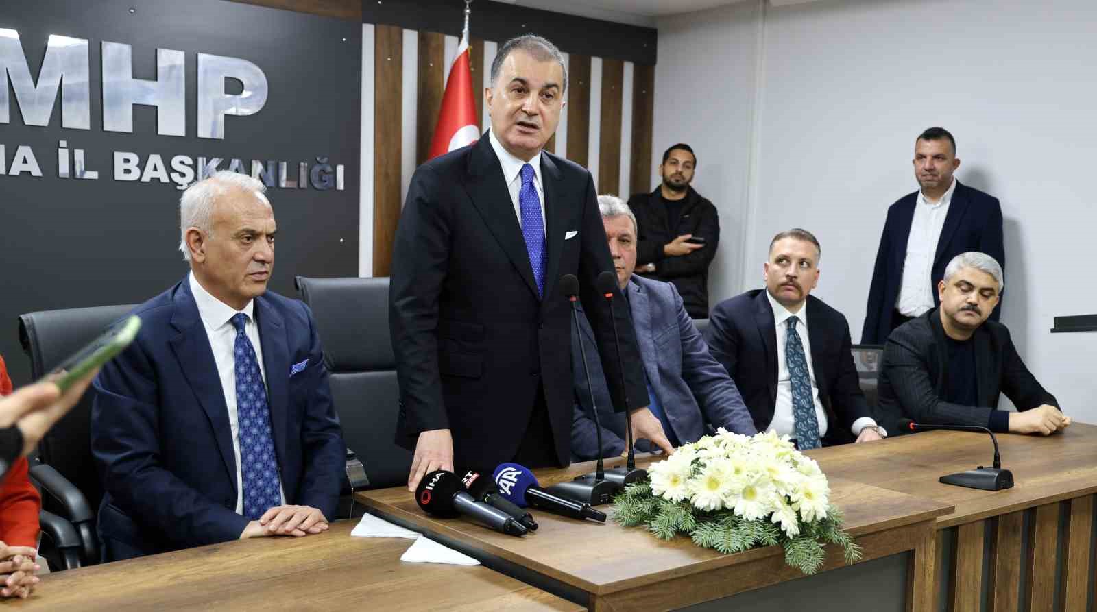 AK Parti Sözcüsü Çelik: "Hiç kimsenin de bizim ülkemize füze atmasına göz yumamayız"
