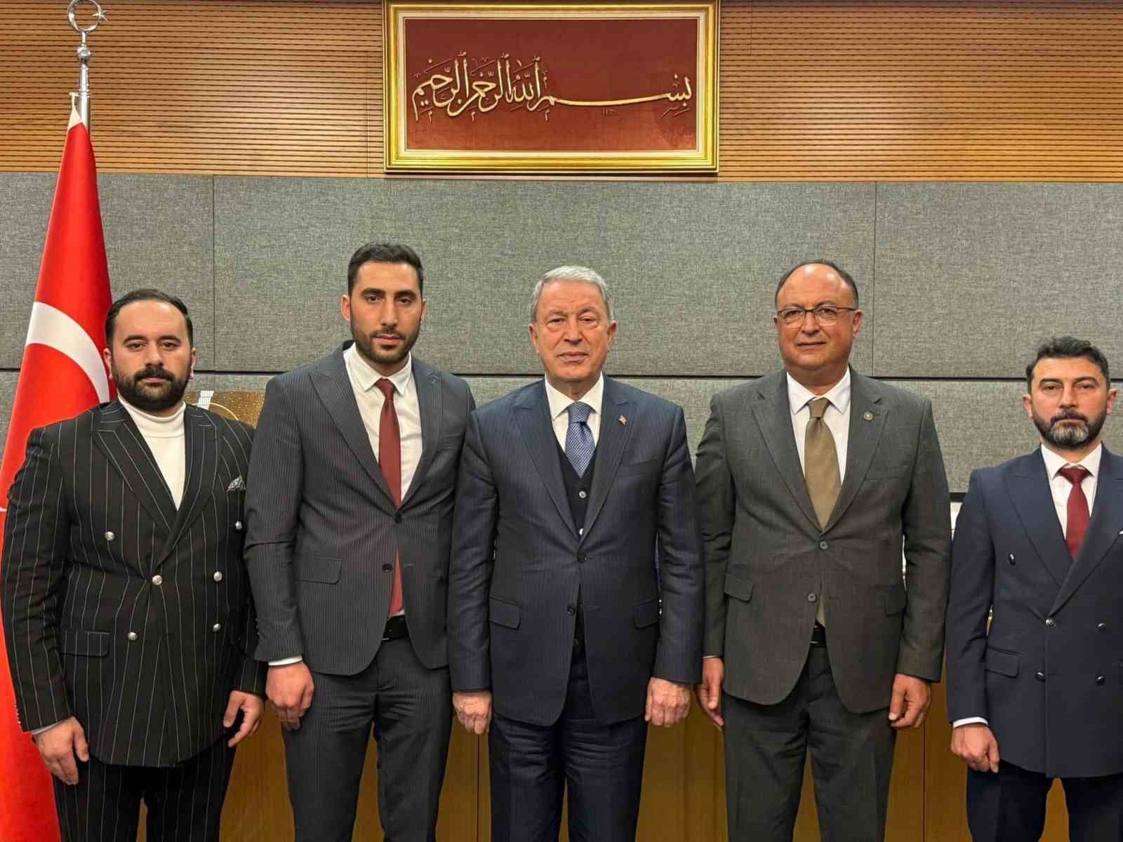 AK Parti Tomarza İlçe Teşkilatı’nda TBMM’ye ziyaret
