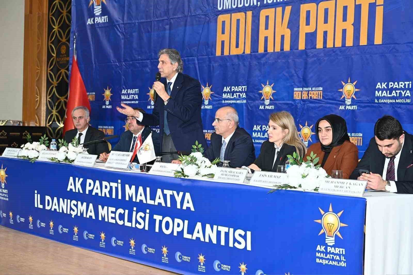AK Parti’de Malatya mesaisi
