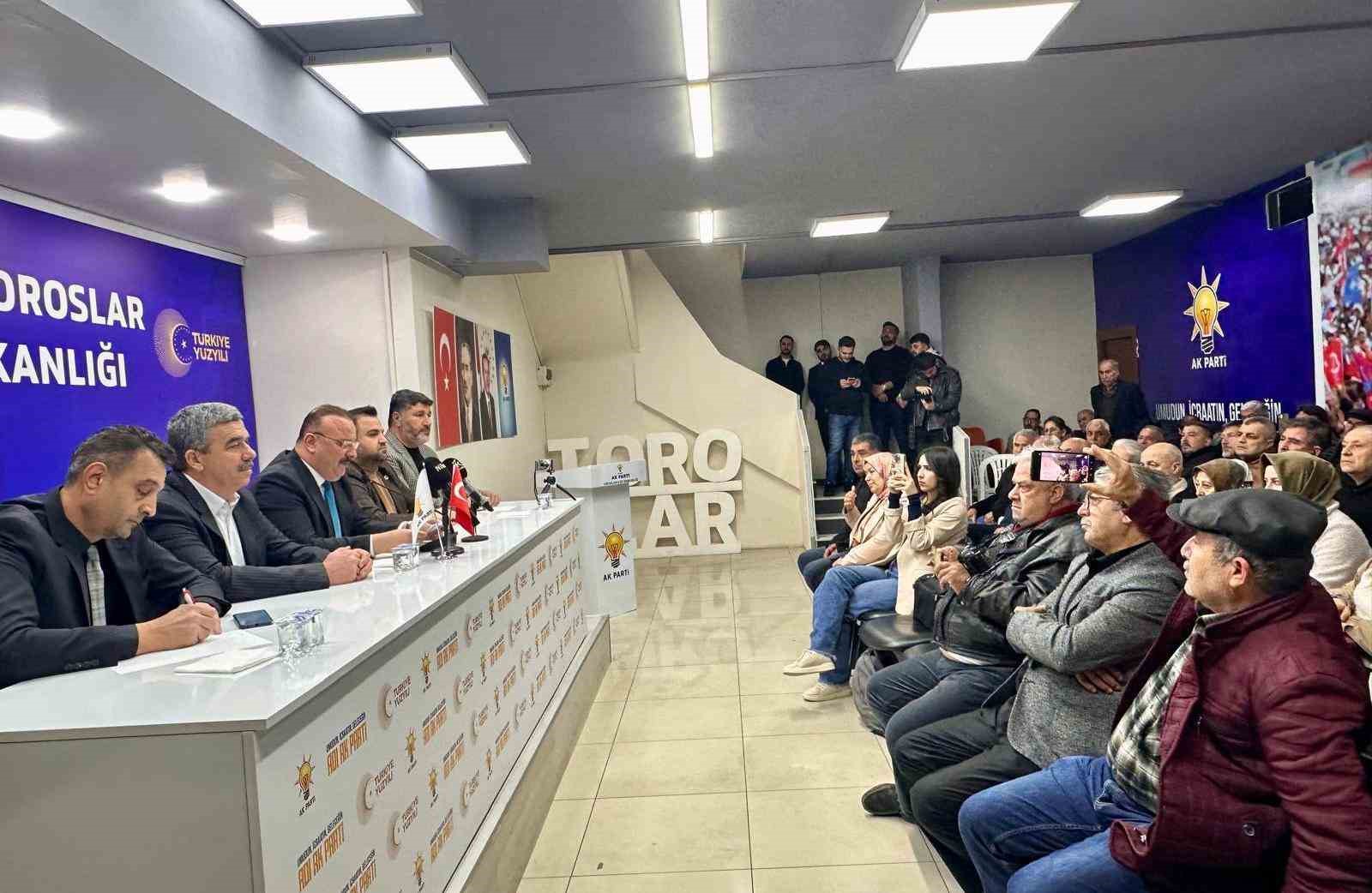 AK Parti’li Çokkeser’den Toroslar Belediyesine sert tepki: "Üretici aleyhine karar alındı"
