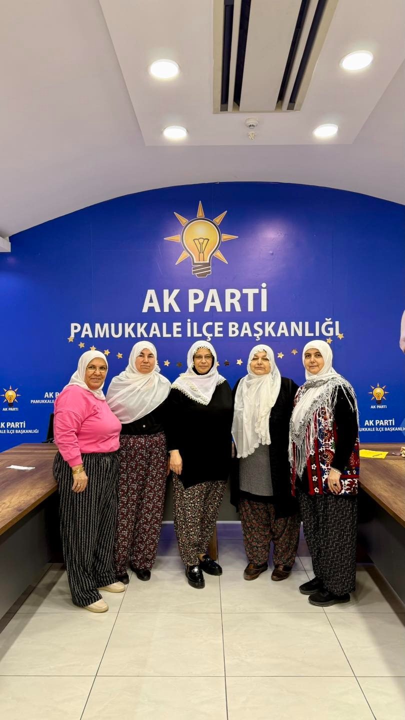 AK Partili kadınlardan Başkan Zeynep Güneş’e şalvarlı destek
