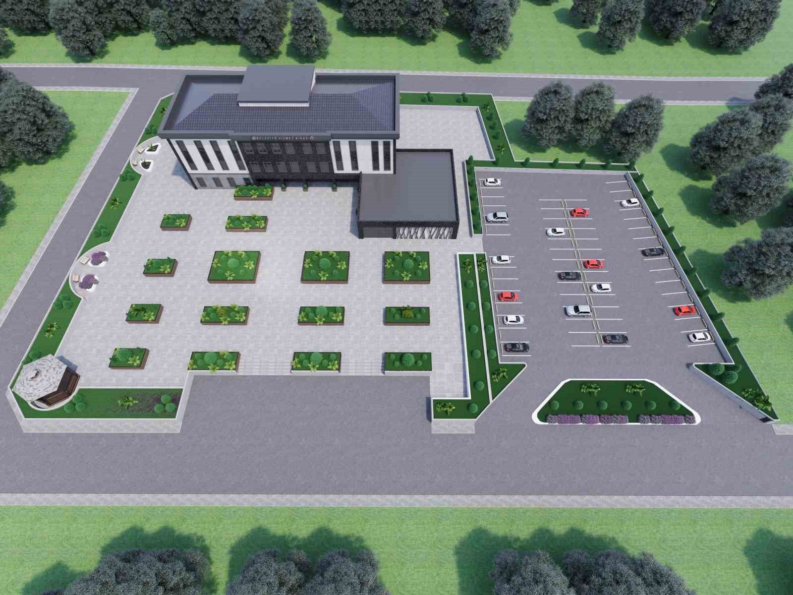 Akçadağ’a yeni belediye hizmet binası
