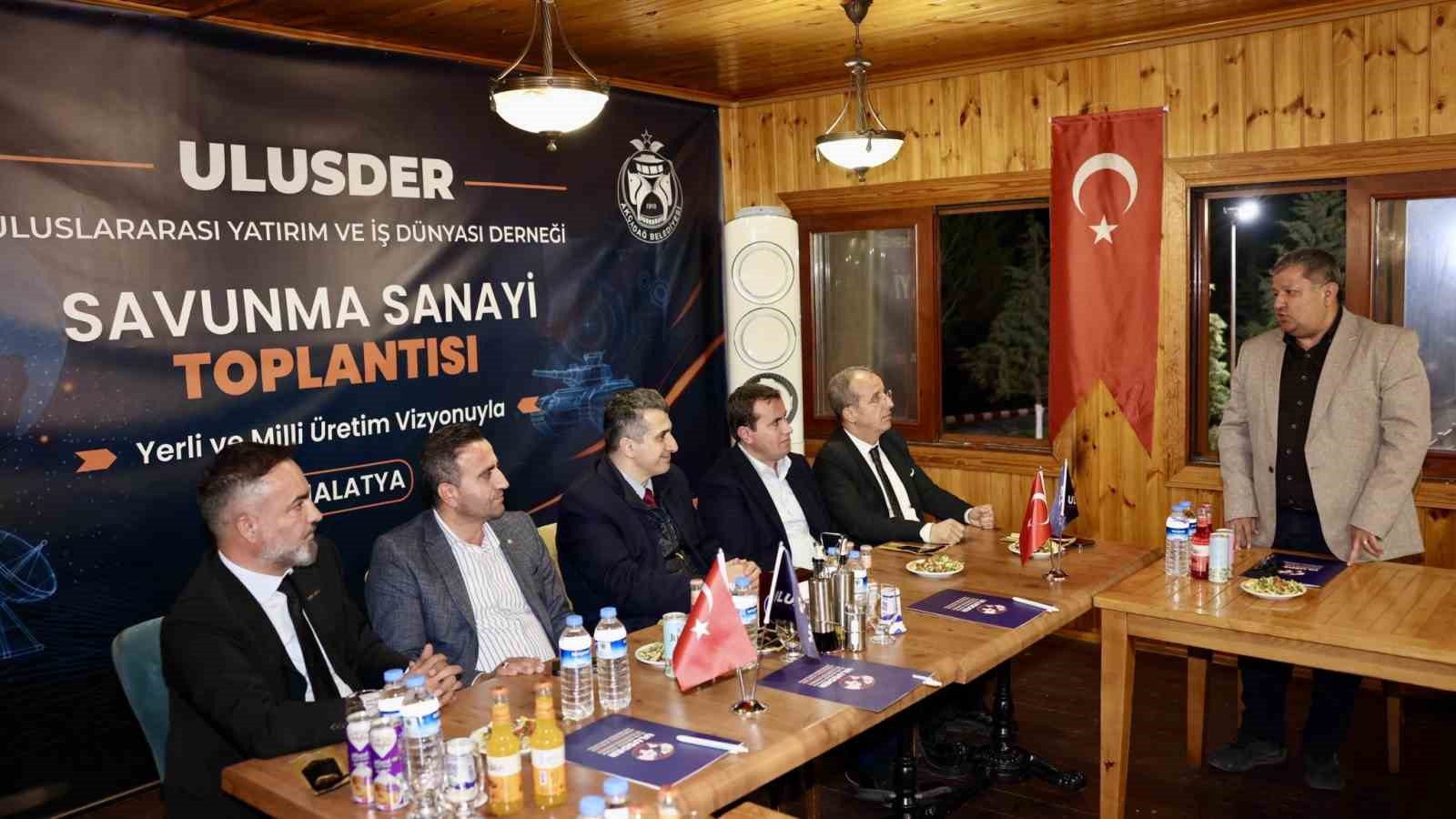 Akçadağ’da savunma sanayi toplantısı
