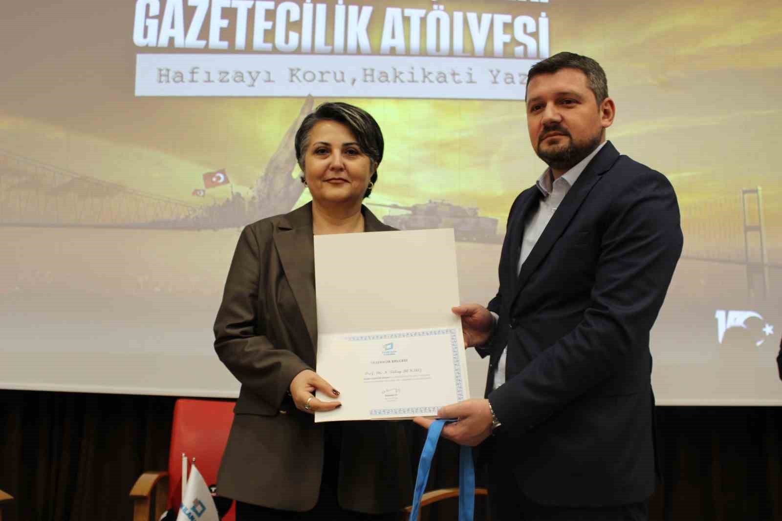 Akdeniz Üniversitesi’nde 15 Temmuz Manşetleri Gazetecilik Atölyesi düzenlendi
