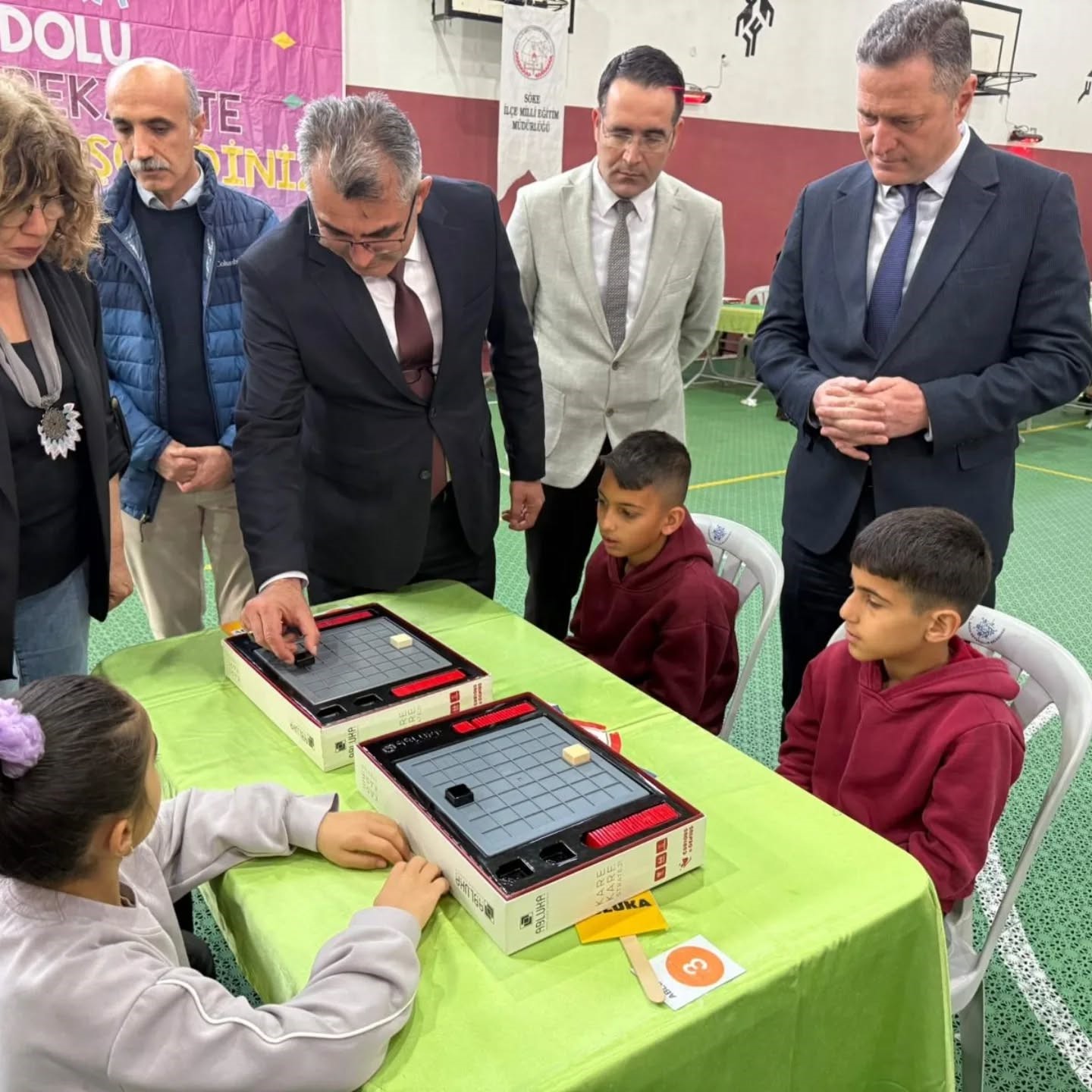 Akıl ve Zeka Oyunları İlçe Turnuvası Söke’de tamamlandı
