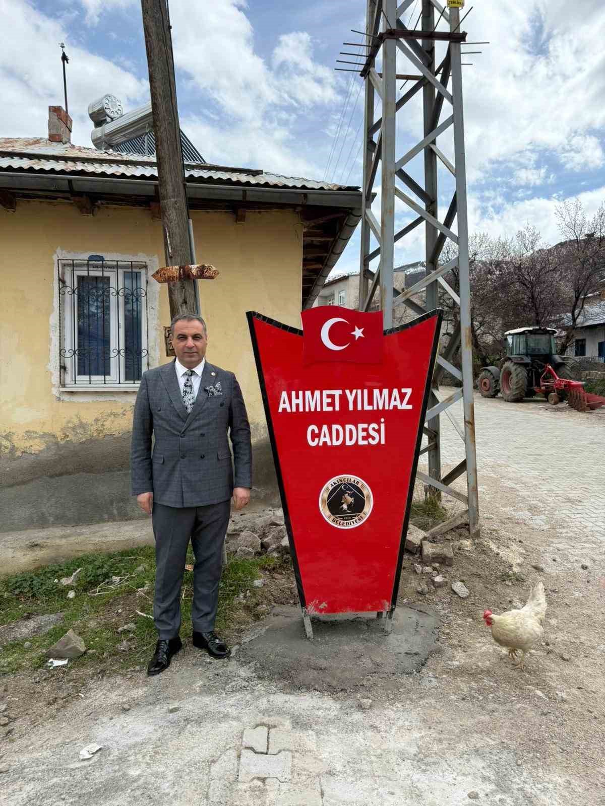 Akıncılar Belediye Başkanı Murat Sevinç "İlçemize değer katmış büyüklerimizin isimleri caddelerde yaşatılacak
