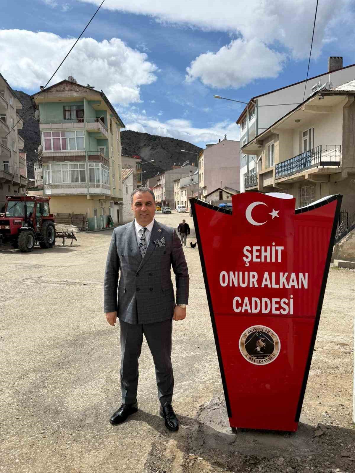 Akıncılar Belediye Başkanı Murat Sevinç "İlçemize değer katmış büyüklerimizin isimleri caddelerde yaşatılacak
