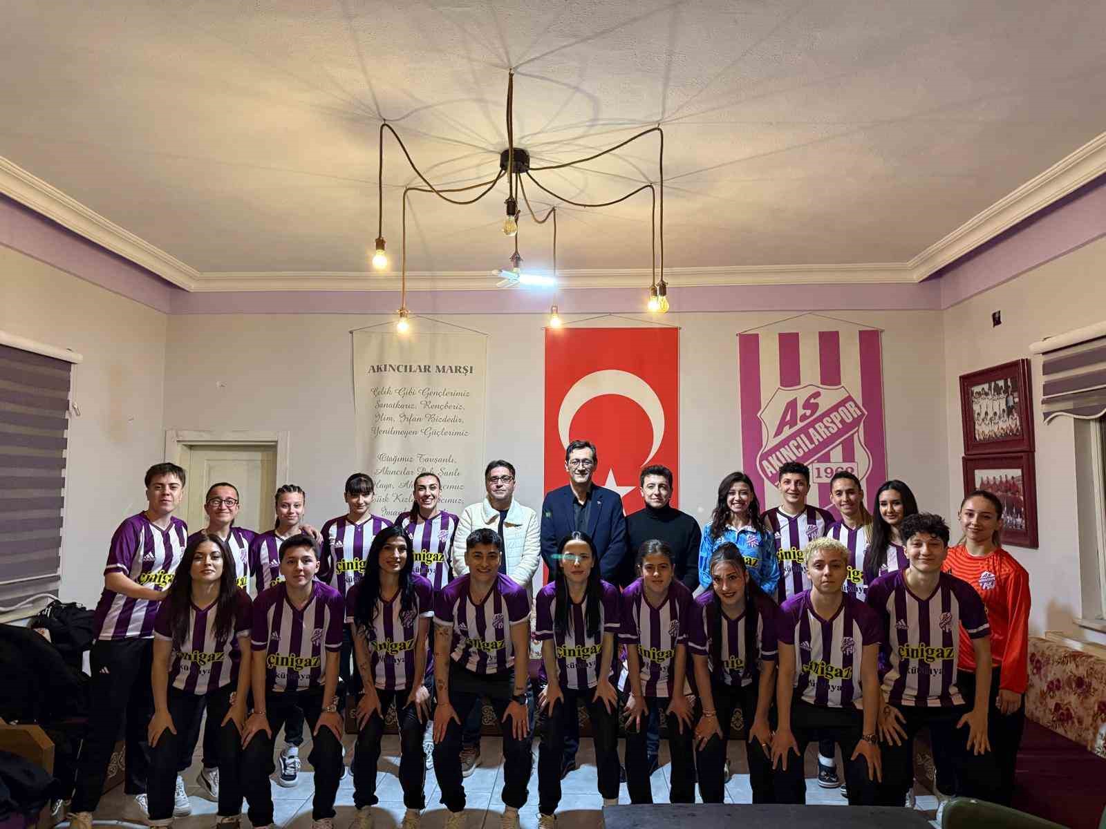 Akıncılarspor hedefe kilitlendi, rota 2. Lig
