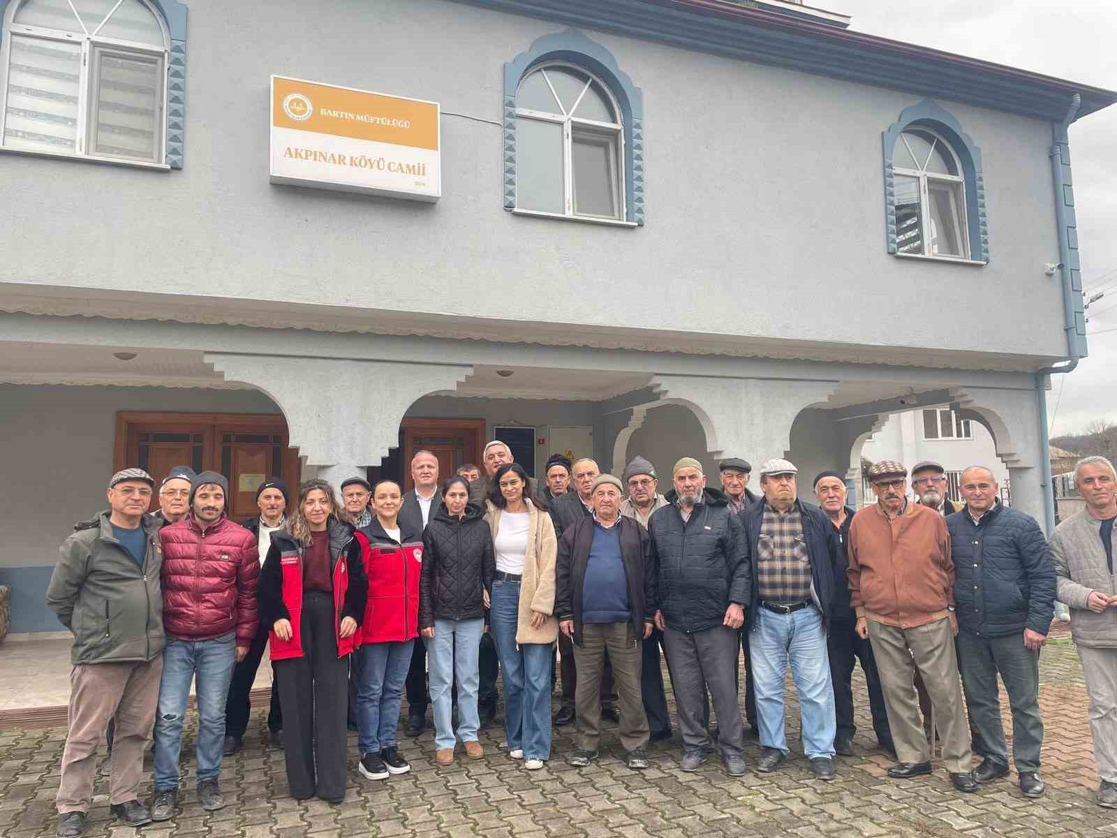 Akpınar köyünde üreticinin talepleri dinlendi
