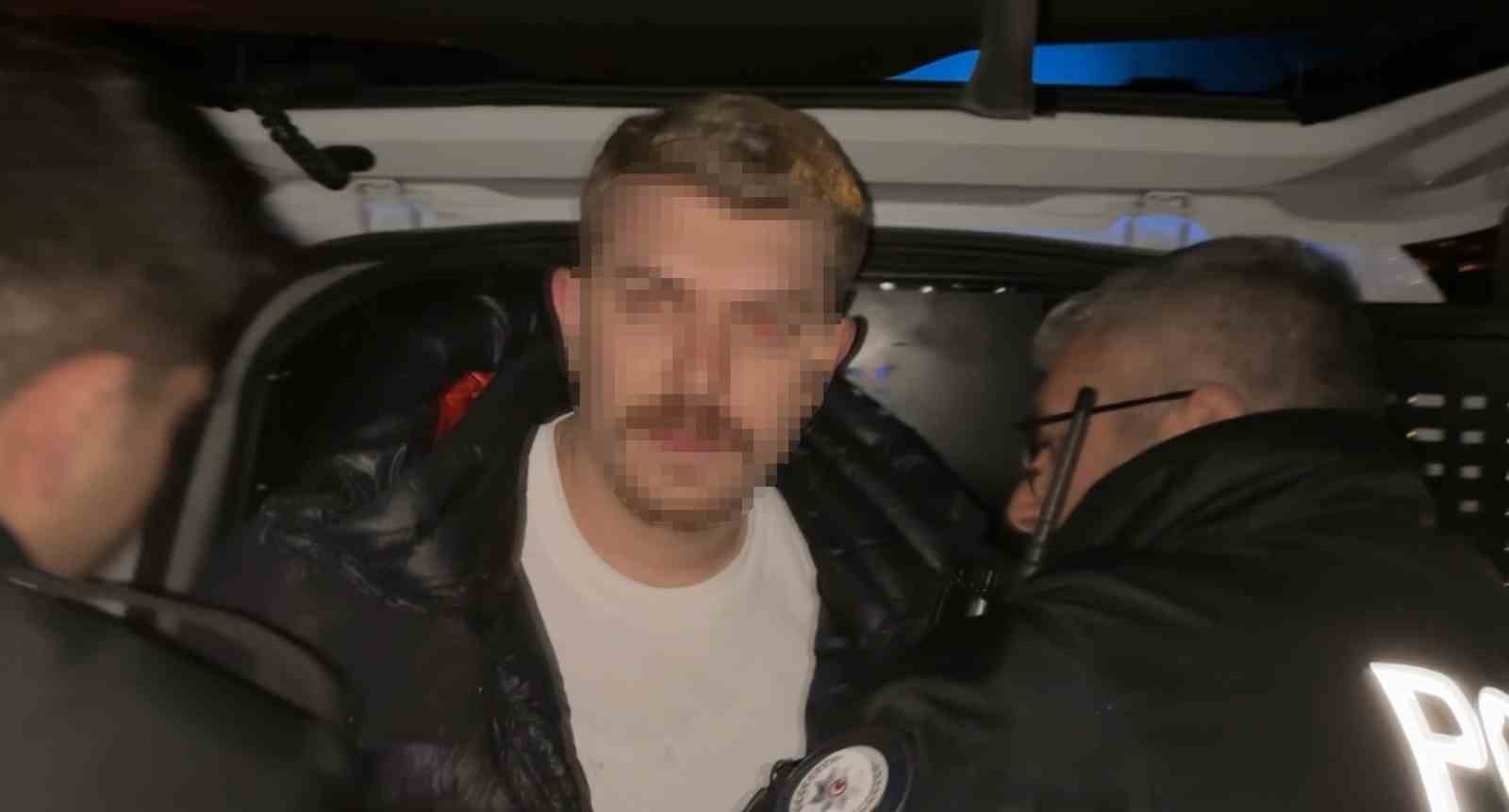 Aksaray’da film sahnelerini aratmayan kovalamaca kamerada
