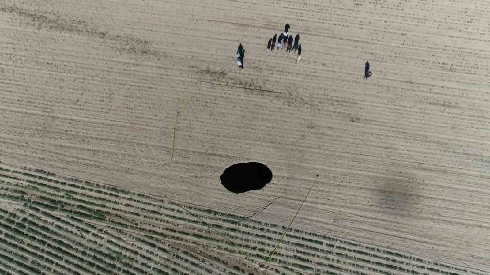 Aksaray’da korkutan obruk tehlikesi: 9’u büyük 86 obruk var
