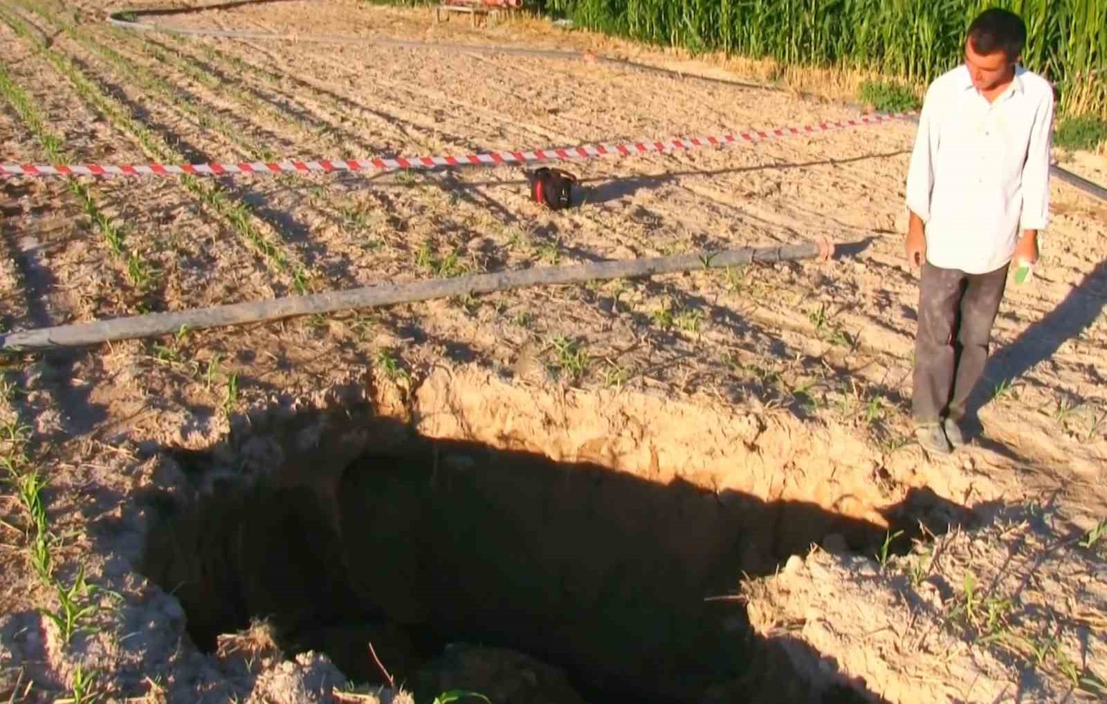 Aksaray’da korkutan obruk tehlikesi: 9’u büyük 86 obruk var
